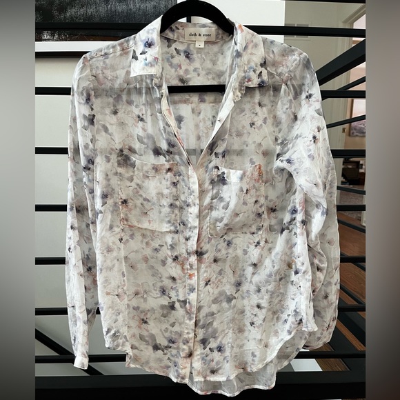 Cloth and Stone long sleeve button down - Picture 1 of 3